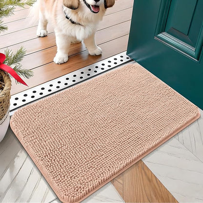 OLANLY Dog Door Mat for Muddy Paws 30x17, Absorbs Moisture and Dirt, Absorbent by OLANLY