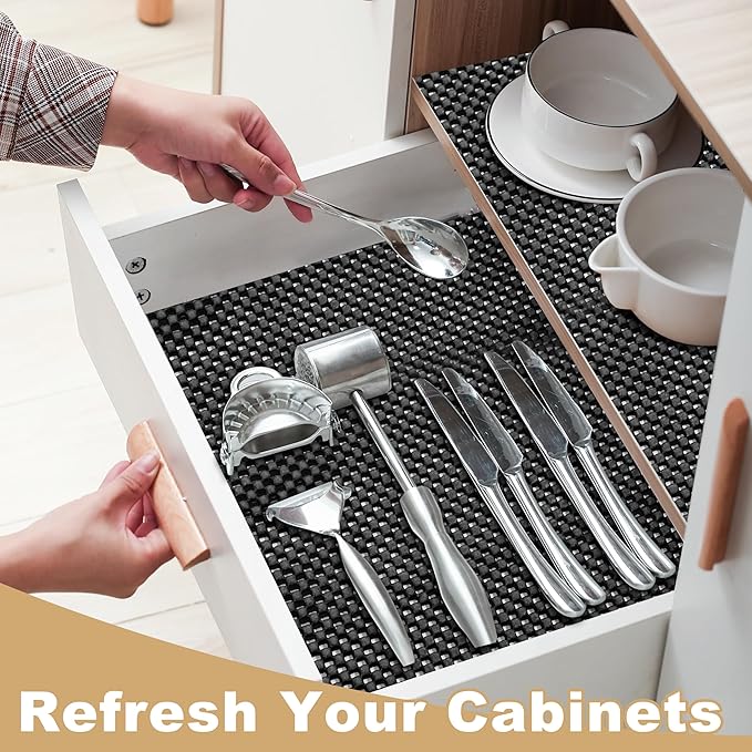 Shelf Liner for Kitchen Cabinet, Durable - Image 6