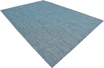 Unique Loom Collection Casual Transitional Solid Heathered Indoor/Outdoor - Image 4