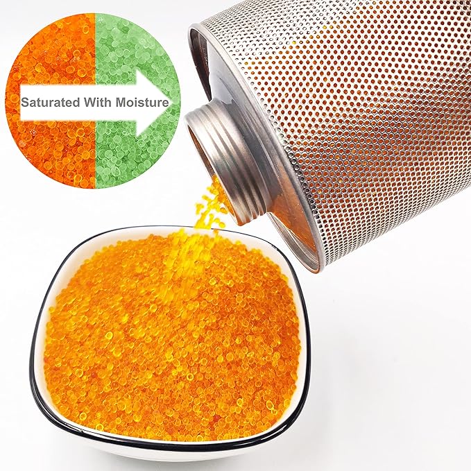 750 Grams 6pcs Gun Safe Dehumidifier, Reusable Canister Desiccant Dehumidifier - Image 3