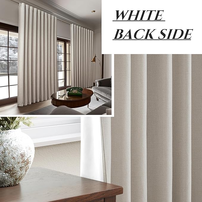 Extra Wide 100 Inch Blackout Curtains 96 Inches Long - Image 7