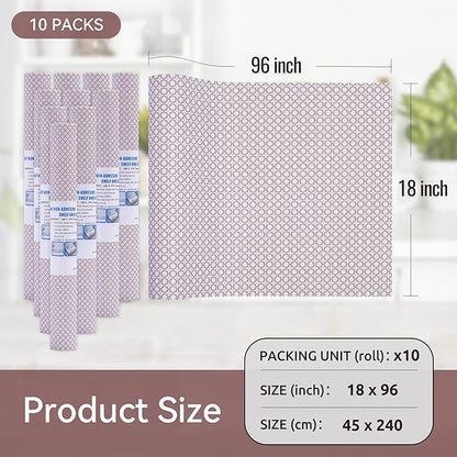 FIFTY FEET 18"x96" Non-Adhesive Shelf Liner - Image 5