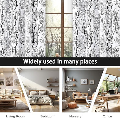 DriftAway Tree Branch Blackout Curtains Double Layer 84 Inches Long - Image 7