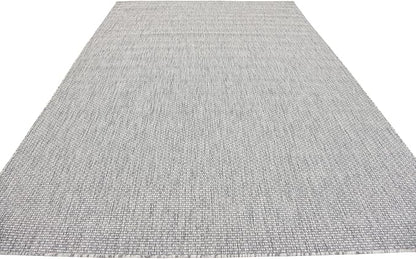 Unique Loom Collection Casual Transitional Solid Heathered Indoor/Outdoor - Image 5