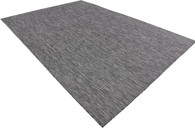 Unique Loom Collection Casual Transitional Solid Heathered Indoor/Outdoor - Image 4