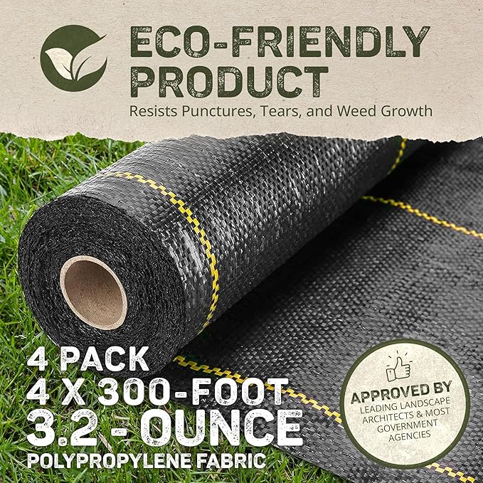 Dewitt SBLT4300 Sunbelt Woven Weed Barrier Landscape Fabric Ground Cover - Image 4