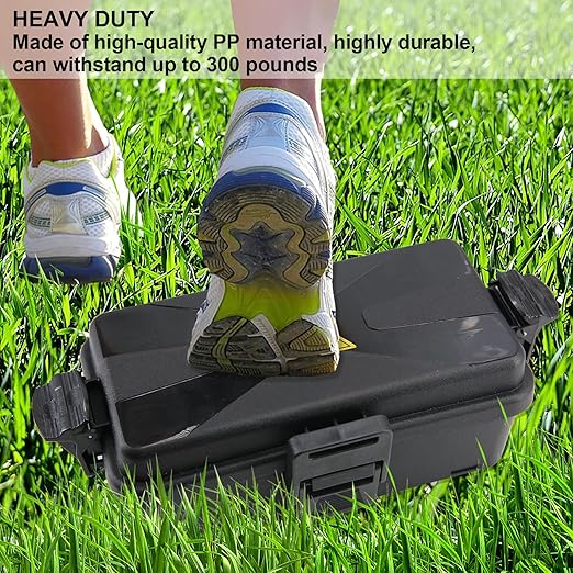 Outdoor Electrical Box Waterproof IP54 Black Outdoor Extension Cord Cover - Image 5