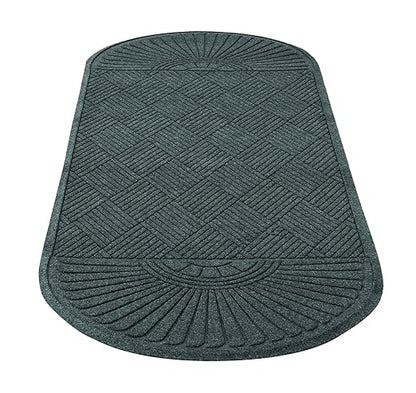 Guardian EcoGuard Diamond w/Double Fan Indoor Wiper Floor Mat, Recycled Plactic - Image 7