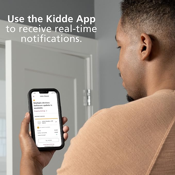 Kidde WiFi Water Leak Detector & Freeze Alarm, Alexa Device, Smart Leak Detector - Image 3