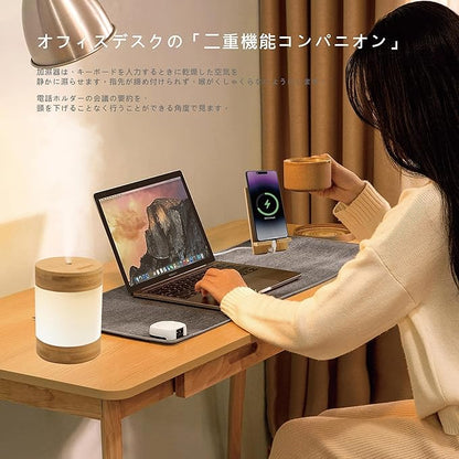 Bamboo Ultrasonic Cool Mist Humidifier - Image 8