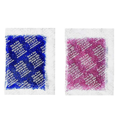 Dry & Dry Blue Indicating Silica Gel Packets Desiccant by DryDry