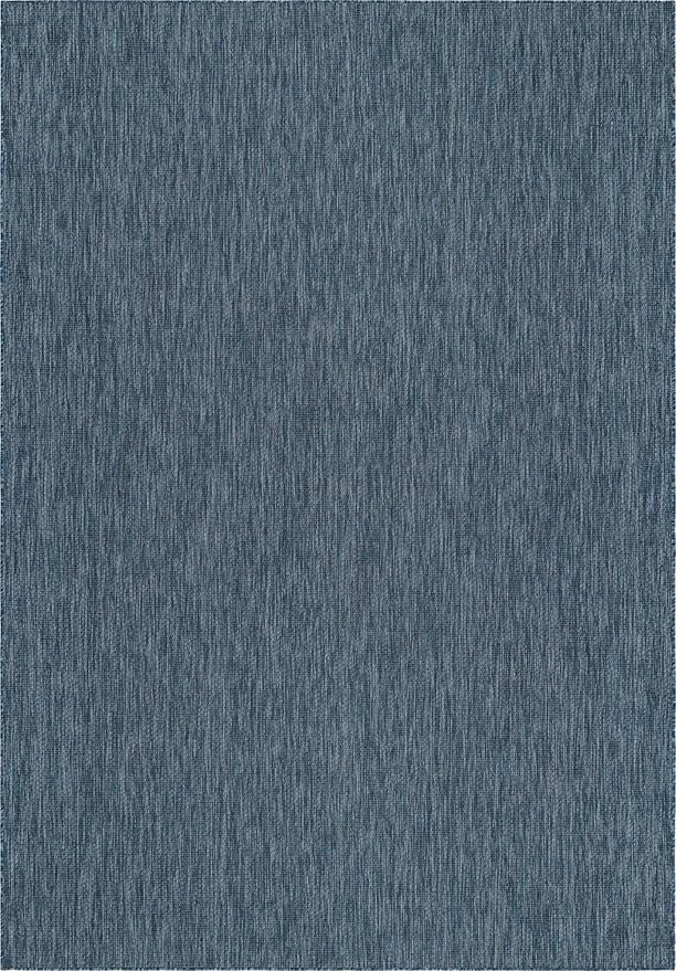 Unique Loom Collection Casual Transitional Solid Heathered Indoor/Outdoor - Image 9