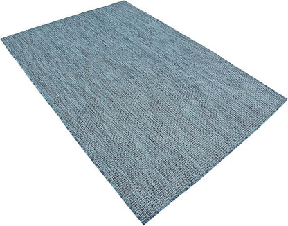 Unique Loom Collection Casual Transitional Solid Heathered Indoor/Outdoor - Image 5