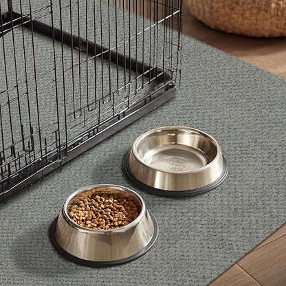 Mohawk Home Pet Play Pen Moisture Barrier Mat Utility Solid Gray 4' X 6' Other - Image 3