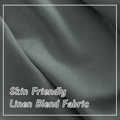 Flax Linen Curtains 72 Inch Length - Image 6
