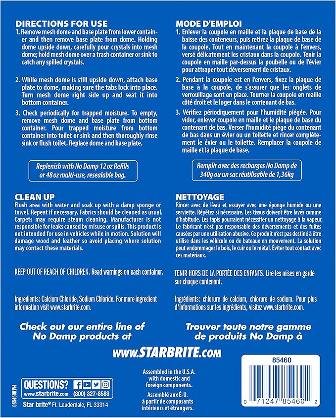 STAR BRITE No Damp Dehumidifier Bucket - 24 OZ - Image 2