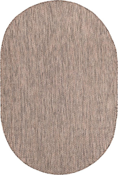 Unique Loom Outdoor Solid Collection Area Rug - Image 3