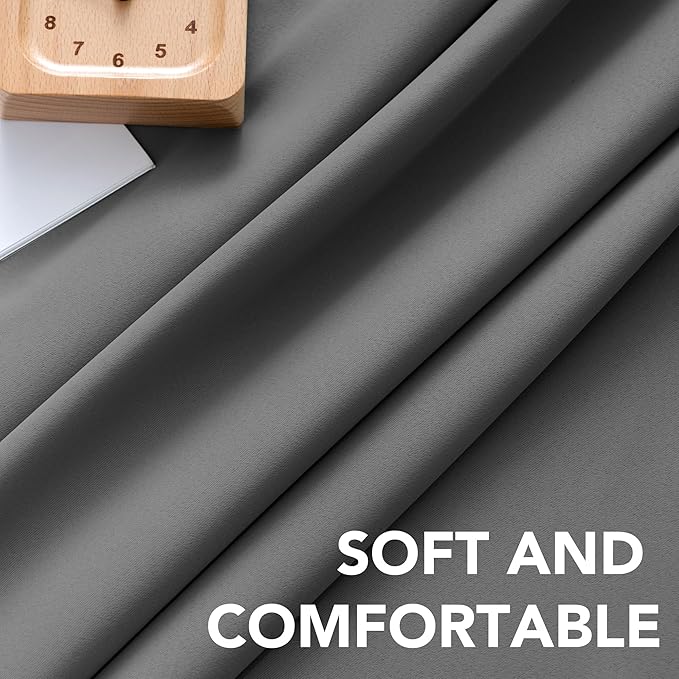 H.VERSAILTEX Blackout Curtains Thermal Insulated Window Treatment Panels Room - Image 5