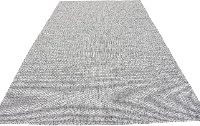 Unique Loom Collection Casual Transitional Solid Heathered Indoor/Outdoor - Image 6