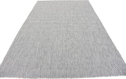 Unique Loom Collection Casual Transitional Solid Heathered Indoor/Outdoor - Image 6