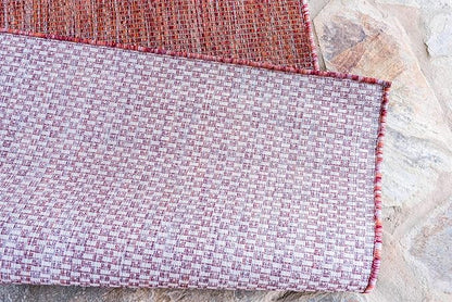 Unique Loom Collection Casual Transitional Solid Heathered Indoor/Outdoor - Image 6
