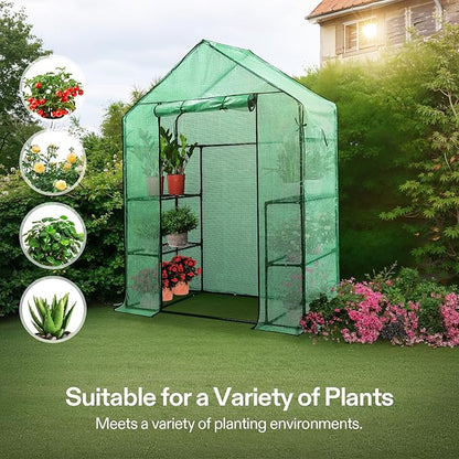 VIVOSUN 57 x 29 x 77-Inch Mini Walk-in Greenhouse - Image 7