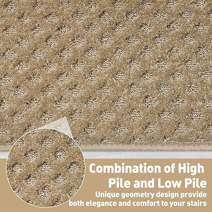PURE ERA Carpet Stair Tread Landing Mat Tape Free Self Adhesive Non Slip Skid - Image 5