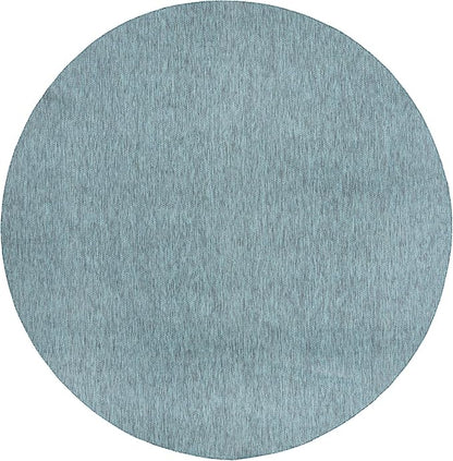 Unique Loom Collection Casual Transitional Solid Heathered Indoor/Outdoor by UniqueLoom