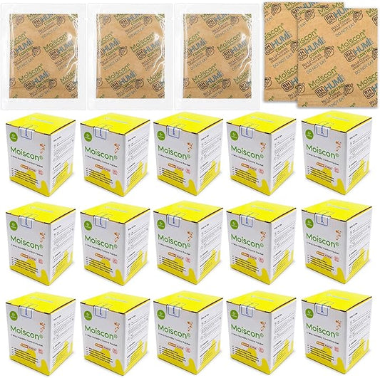 225 Pack 62% RH 8 Gram Two-Way Humidity Control Packs by Wisesorb