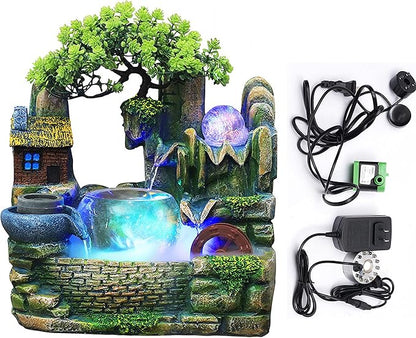 Tabletop Waterfall Fountain Humidifier by kunghei
