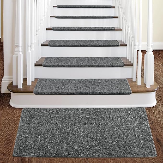 PURE ERA Carpet Stair Tread Landing Mat Tape Free Self Adhesive Non Slip Skid - Image 2