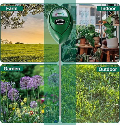 SZHLUX Moisture Meter Water Monitor Soil Hygrometer Sensor Care, Indoor & - Image 6