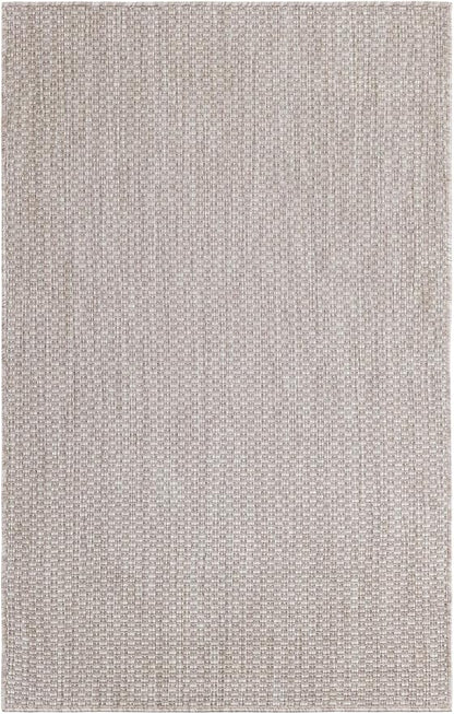 Unique Loom Outdoor Solid Collection Area Rug - Image 3