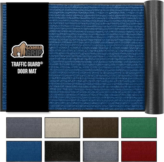 GORILLA GRIP Waterproof Traffic Guard Door Mat, Heavy Duty Entryway Mats by GorillaGrip