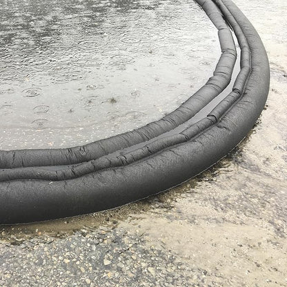 Quick Dam Water Activated 10ft Flood Barrier, Reusable Water Absorbers - Image 4