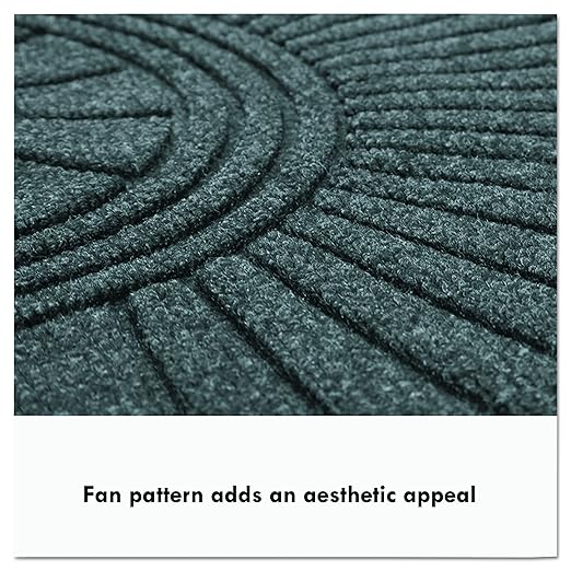 8uardian EcoGuard Diamond w/Double Fan Indoor Wiper Floor Mat, Recycled Plactic - Image 8