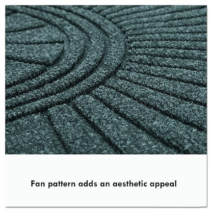 8uardian EcoGuard Diamond w/Double Fan Indoor Wiper Floor Mat, Recycled Plactic - Image 8