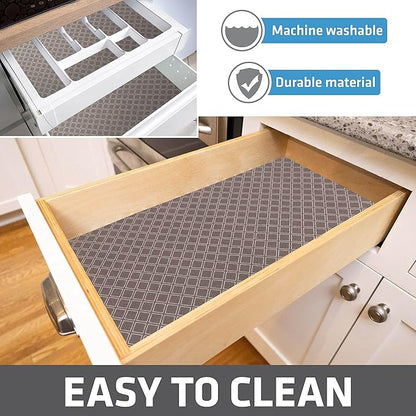Drymate Premium Luxury Shelf & Drawer Liner, Thick Cushioned Fabric, - Image 6