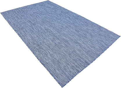 Unique Loom Collection Casual Transitional Solid Heathered Indoor/Outdoor - Image 5