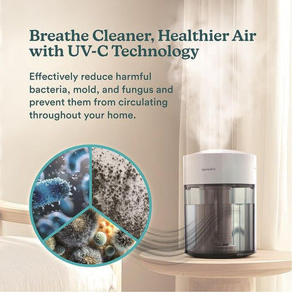 HoMedics Humidifiers for Bedroom, Office and Plants. Total Comfort UV-C - Image 8