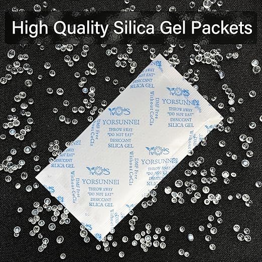 Silica Gel Packets 10 Gram, Reusable Desiccant Packs - Image 4