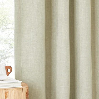 NICETOWN Room Darkening Bedroom Curtains 84 inches Long, Pinch Pleated Curtains - Image 5