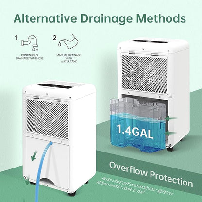 HUMSURE 4500 Sq. Ft 80 Pints Dehumidifier - Image 7