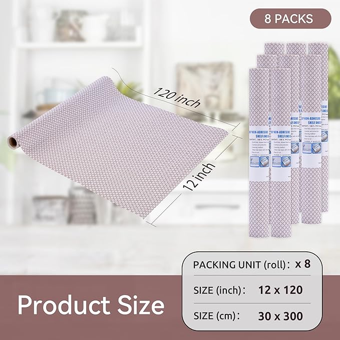 FIFTY FEET 12"x120" Non-Adhesive Shelf Liner - Image 5
