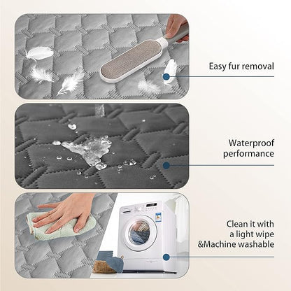 gogobunny 3X Stronger Waterproof Pet Blanket, Scratch Proof Furniture Protector - Image 8