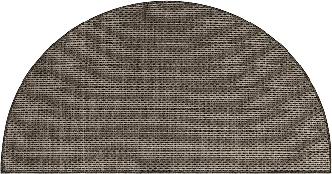 Unique Loom Collection Casual Transitional Solid Heathered Indoor/Outdoor by UniqueLoom