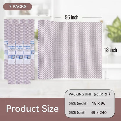 FIFTY FEET 18"x96" Non-Adhesive Shelf Liner - Image 5