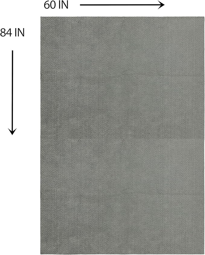 Mohawk Home Pet Play Pen Moisture Barrier Mat Utility Solid Gray 5' X 7' Other - Image 2