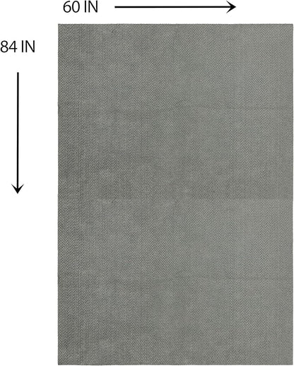 Mohawk Home Pet Play Pen Moisture Barrier Mat Utility Solid Gray 5' X 7' Other - Image 2