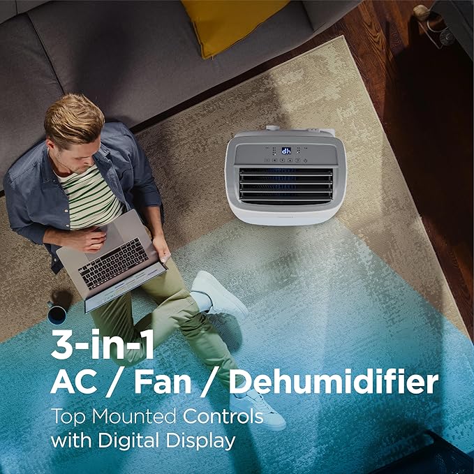 BLACK+DECKER Portable Air Conditioner, 000 BTU - Image 4